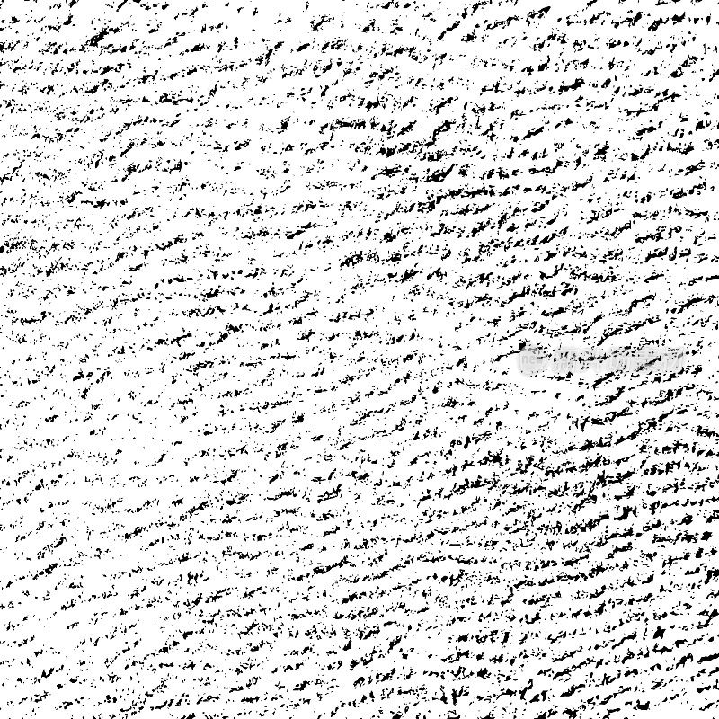 组织砂-垃圾纹理。黑色灰尘Scratchy Pattern。抽象的背景。矢量设计作品。变形的效果。裂缝。
